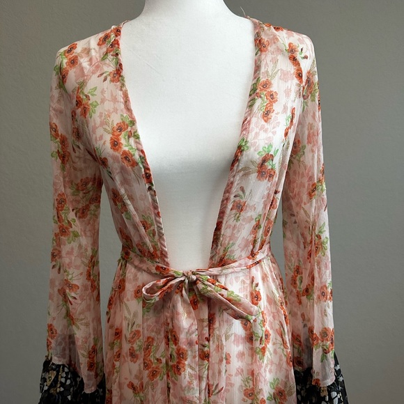 Boho floral duster - Picture 3 of 3